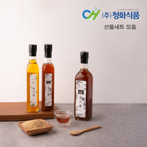 [광주 서구] 청화식품 참기름 선물세트